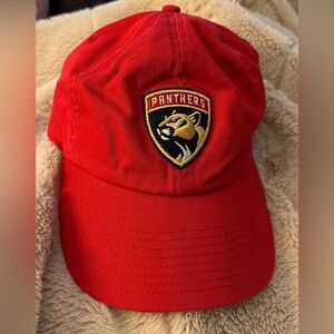 Panthers Kids Red Cap
